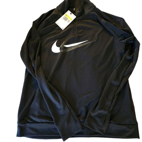 Nike Running dri fit 1/4 zip midlayer long sleeve - Picture 7 of 9